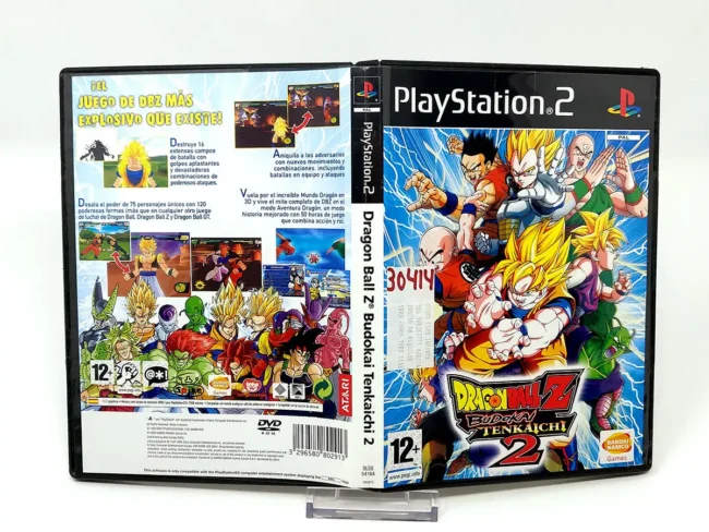 Dragon Ball Z: Budokai Tenkaichi 2 (ESP) (Carátula) (Rebajado)
