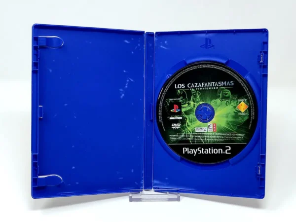 Interior del juego Los Cazafantasmas: El Videojuego (ESP) (Rebajado) para PlayStation 2 con disco y manual