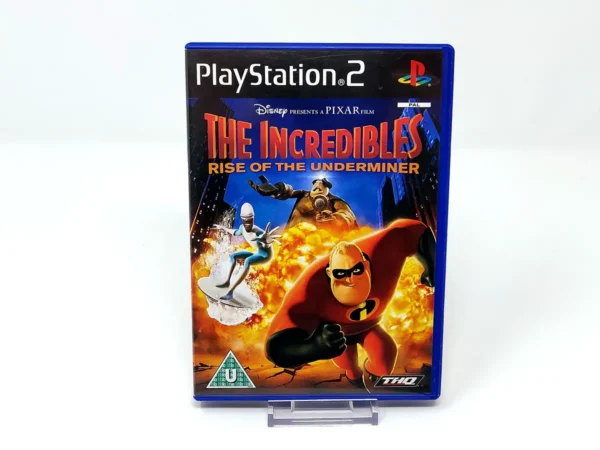 Portada de The Incredibles: Rise of the Underminer (UK) para PlayStation 2, edición PAL UK, de segunda mano