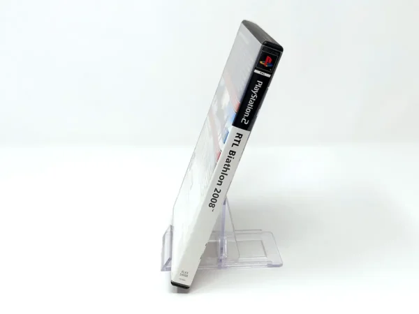 Lateral de la caja de RTL Biathlon 2008 (ESP) (Rebajado) para PlayStation 2