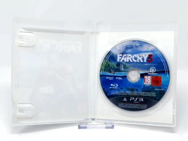 Interior del juego Far Cry 3 (ESP) (Rebajado) para PlayStation 3 con disco y manual