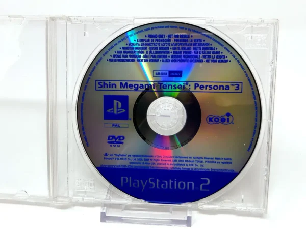 Shin Megami Tensei: Persona 3 (EUR) (Disco) (Promo) para PlayStation 2, edición PAL EUR, de segunda mano