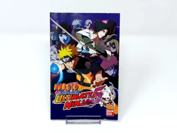 Naruto Shippuden: Ultimate Ninja 5 (ESP) (Manual) para PlayStation 2, edición PAL España, de segunda mano