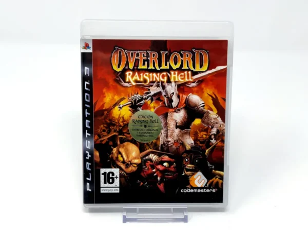 Portada de Overlord: Raising Hell (ESP) para PlayStation 3, edición PAL España, de segunda mano