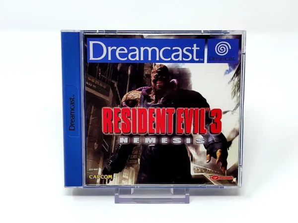 Portada de Resident Evil 3: Nemesis (ESP) para Sega Dreamcast, edición PAL España, de segunda mano