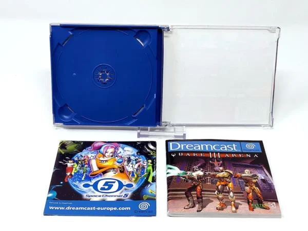 Lateral de la caja de Quake III: Arena (ESP) para Sega Dreamcast