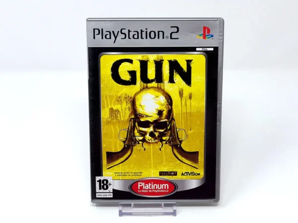 Portada de Gun (ESP) (Platinum) para PlayStation 2, edición PAL España, de segunda mano