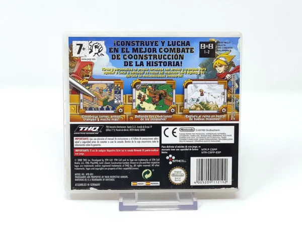 Parte trasera de Lock's Quest (ESP) (Rebajado) para Nintendo DS, edición PAL España