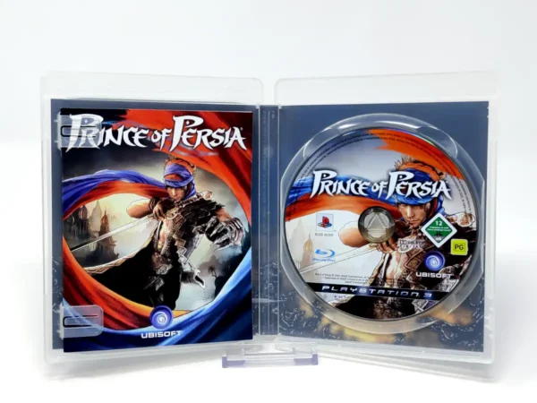 Interior del juego Prince of Persia (ESP) para PlayStation 3 con disco y manual