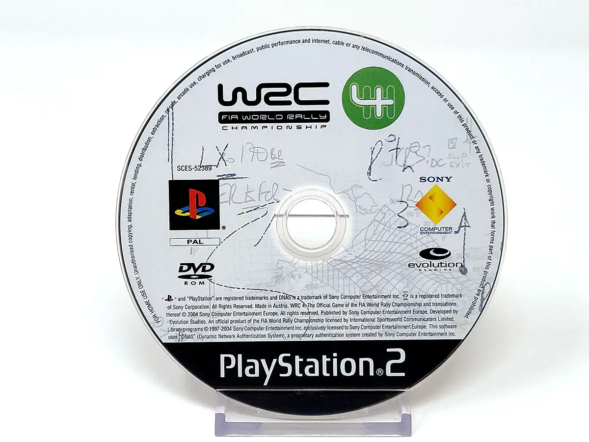 WRC 4: The Official Game of the FIA World Rally Championship (ESP) (Disco) para PlayStation 2, edición PAL España, de segunda mano