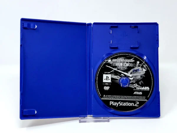 Interior del juego Maken Shao: Demon Sword (ESP) (Rebajado) para PlayStation 2 con disco y manual