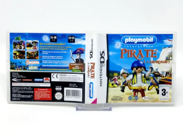 Playmobil: Pirate - Á L'abordage! (FRA) (Carátula) para Nintendo DS, edición PAL Francia, de segunda mano