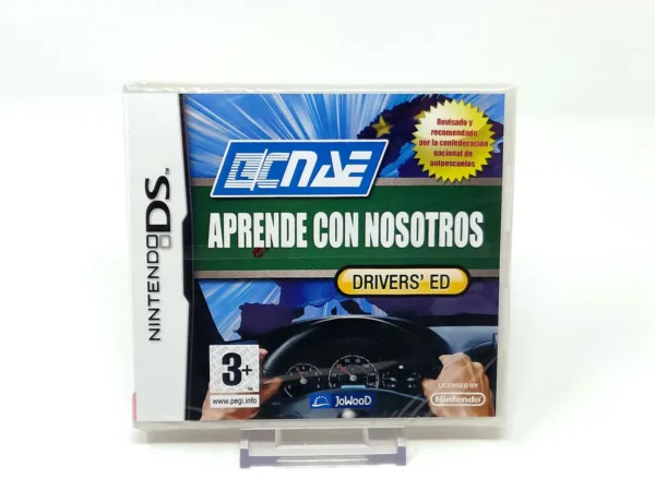 Portada de CNAE Aprende con Nosotros: Driver's Ed (ESP) (Precintado) para Nintendo DS, edición PAL España, nuevo