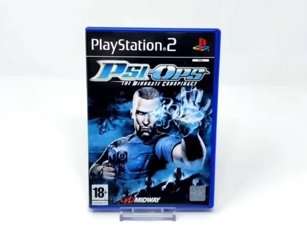Portada de Psi-Ops: The Mindgate Conspiracy (ESP) (Rebajado) para PlayStation 2, edición PAL España, de segunda mano