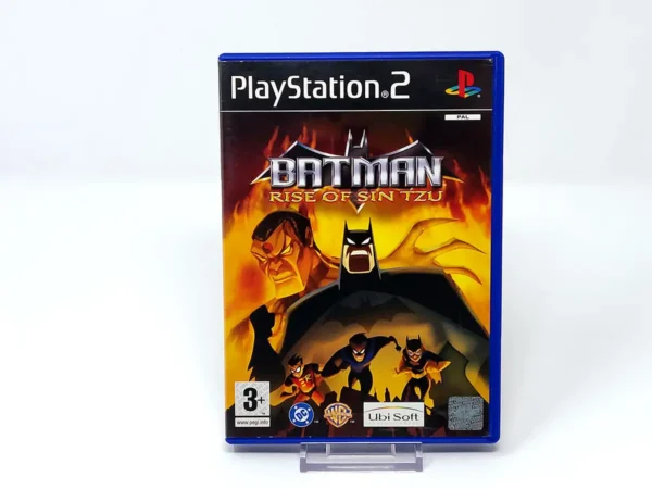 Portada de Batman: Rise of Sin Tzu (ESP) para PlayStation 2, edición PAL España, de segunda mano