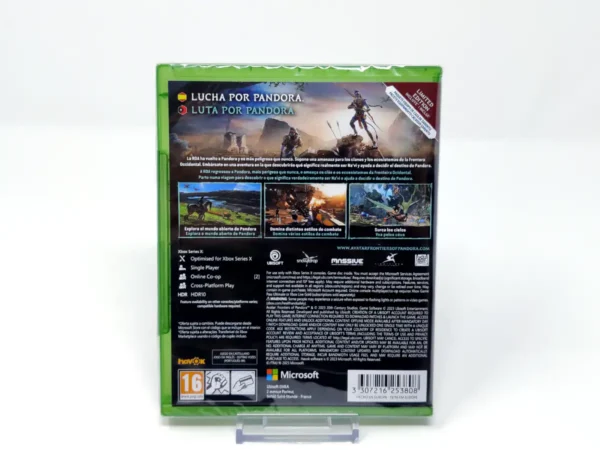 Parte trasera de Avatar: Frontiers of Pandora (Limited Edition) (ESP) (Precintado) para XBOX One / Series X/S, edición PAL España