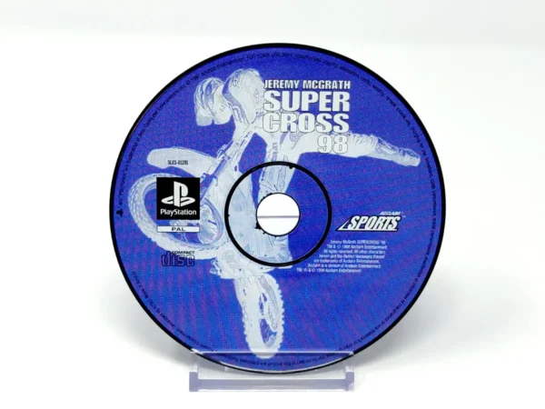 Jeremy McGrath Supercross 98 (ESP) (Disco) para PlayStation 1, edición PAL España, de segunda mano