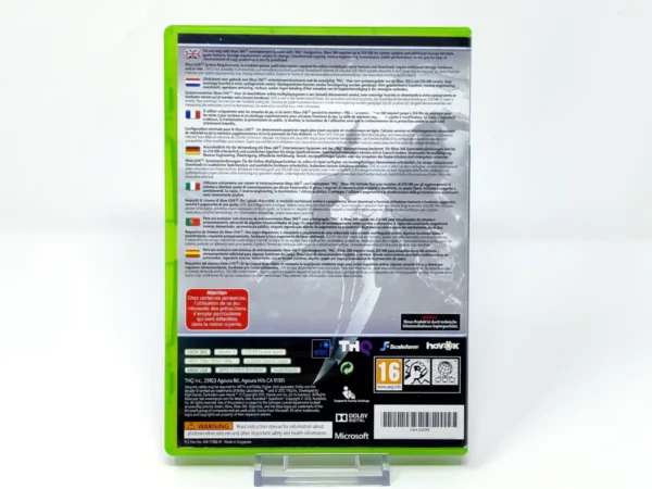 Parte trasera de Darksiders II (ESP) (Bundle Copy) para XBOX 360, edición PAL España