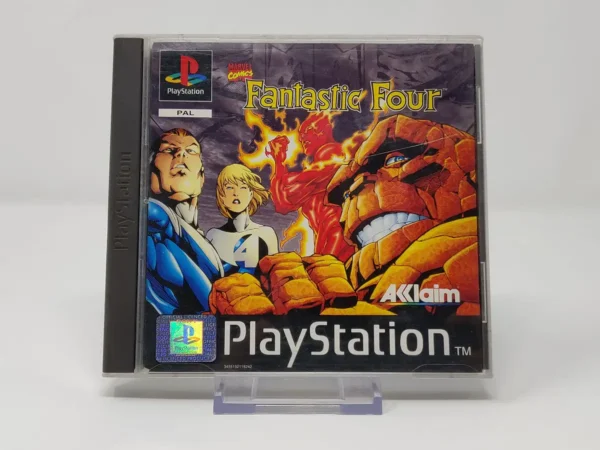Portada de Fantastic Four (ESP) para PlayStation 1, de segunda mano