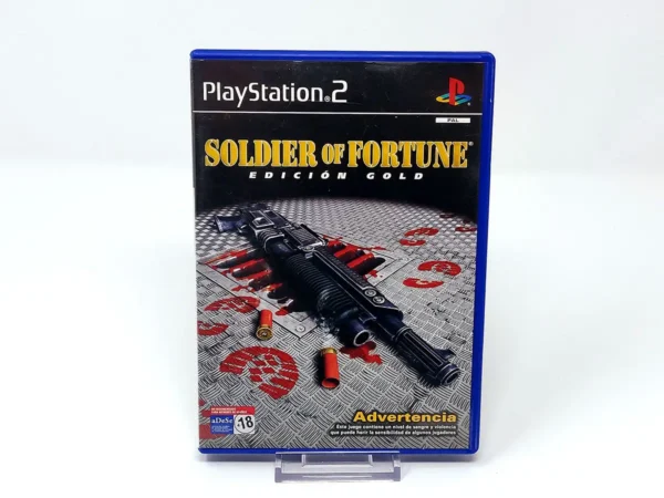 Portada de Soldier of Fortune: Edición Gold (ESP) para PlayStation 2, edición PAL España, de segunda mano