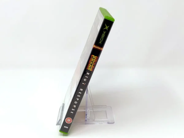 Lateral de la caja de Urban Chaos: Riot Response (UK) para XBOX