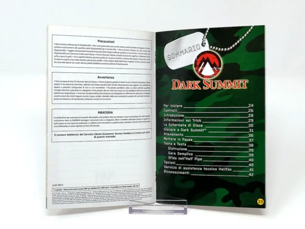 Dark Summit (ESP) (Manual) para PlayStation 2, edición PAL España, de segunda mano