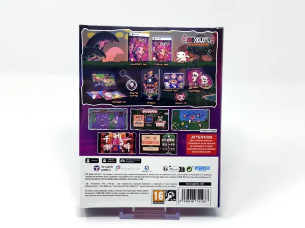 Parte trasera de AK-xolotl (Collector's Edition) (ESP) (Precintado) para PlayStation 5, edición PAL España