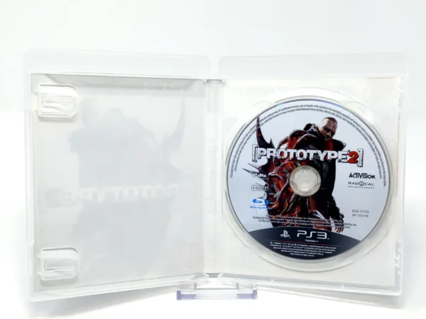 Interior del juego Prototype 2 (ESP) (Rebajado) para PlayStation 3 con disco y manual