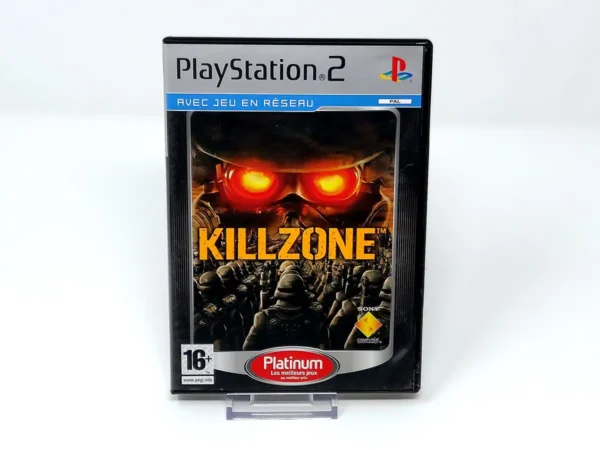 Portada de Killzone (FRA) (Platinum) para PlayStation 2, edición PAL Francia, de segunda mano