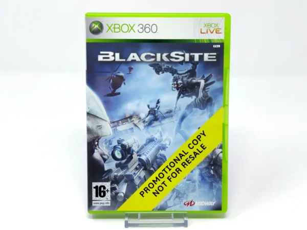 Portada de BlackSite (UK) (Promo) para XBOX 360, edición PAL UK, de segunda mano