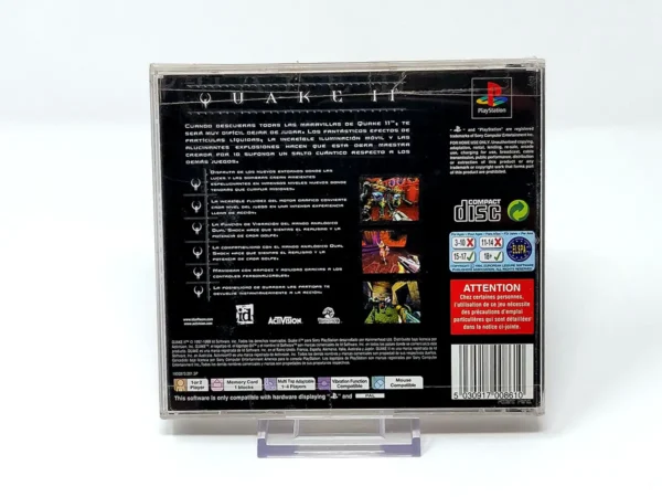 Quake II (ESP) (Carátula) para PlayStation 1, edición PAL España, de segunda mano