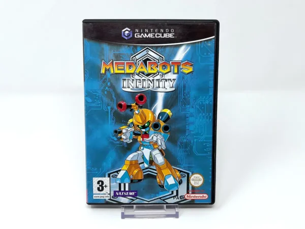 Portada de Medabots Infinity (ESP) para Nintendo GameCube, edición PAL España, de segunda mano