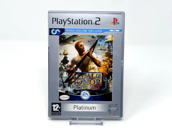 Portada de Medal of Honor: Rising Sun (ESP) (Platinum) (Rebajado) para PlayStation 2, edición PAL España, de segunda mano