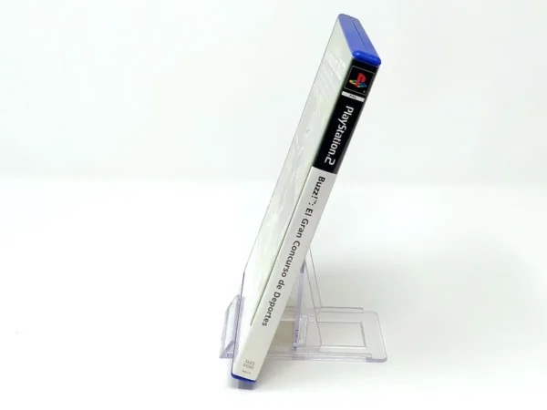 Lateral de la caja de Buzz! El Gran Concurso de Deportes (ESP) (Promo) para PlayStation 2