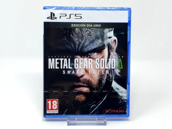 Portada de METAL GEAR SOLID Δ: SNAKE EATER (Day One Edition) (ESP) (Precintado) para PlayStation 5, edición PAL España, nuevo