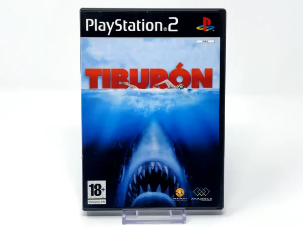 Portada de Tiburón (ESP) (Rebajado) para PlayStation 2, edición PAL España, de segunda mano