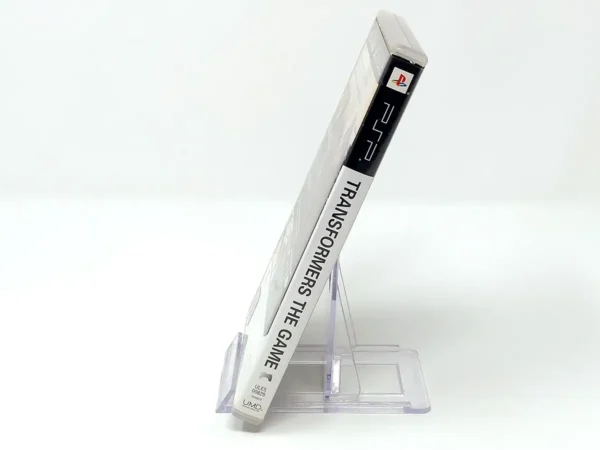 Lateral de la caja de Transformers: The Game (ESP) para PSP