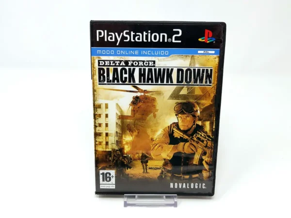 Portada de Delta Force: Black Hawk Down (ESP) (Rebajado) para PlayStation 2, edición PAL España, de segunda mano
