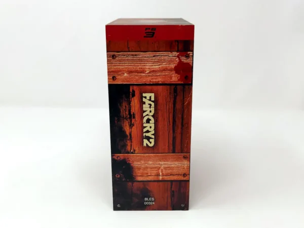 Lateral de la caja de Far Cry 2 (Pack Coleccionista) (ESP) para PlayStation 3