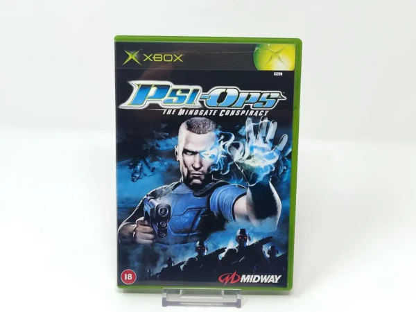 Portada de Psi-Ops: The Mindgate Conspiracy (UK) para XBOX, edición PAL UK, de segunda mano
