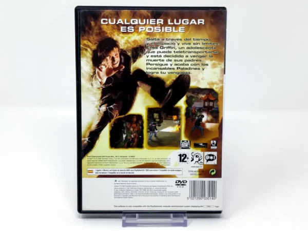 Parte trasera de Jumper: Griffin's Story (ESP) (Rebajado) para PlayStation 2, edición PAL España