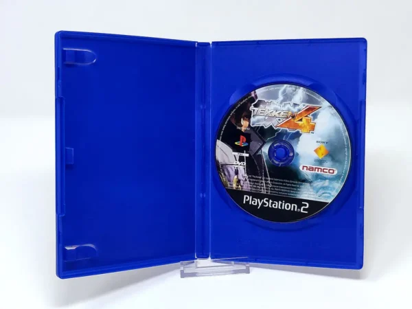 Interior del juego Tekken 4 (ESP) (Rebajado) para PlayStation 2 con disco y manual