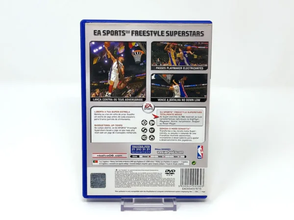 Parte trasera de NBA Live 06 (POR) (Rebajado) para PlayStation 2, edición PAL Portugal