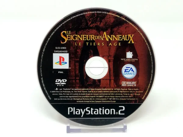 Le Seigneur des Anneaux: Le Tiers Age (FRA) (Disco) para PlayStation 2, edición PAL Francia, de segunda mano