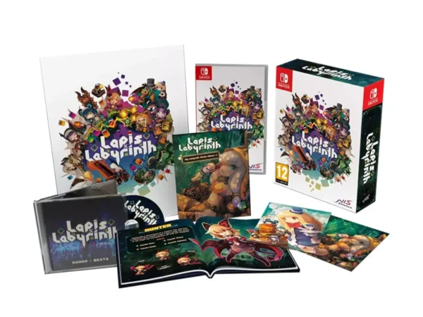 Portada de Lapis x Labyrinth - Limited Edition (ESP) para Nintendo Switch, edición PAL España, nuevo