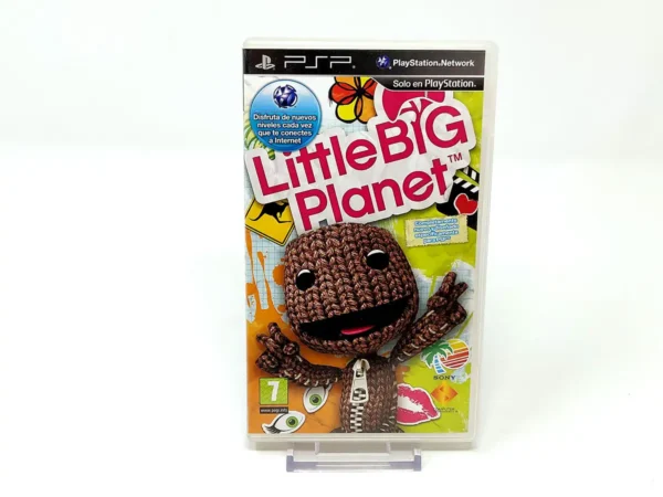 Portada de LittleBigPlanet (ESP) (Promo) para PSP, edición PAL España, de segunda mano