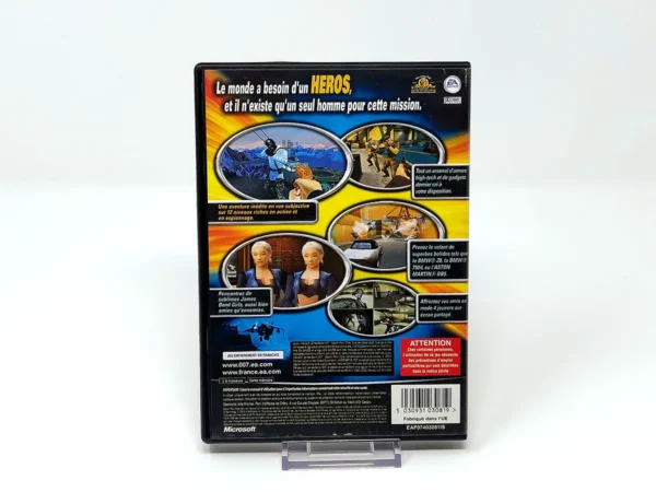 Parte trasera de James Bond 007... Espion pour cible (FRA) para XBOX, edición PAL Francia