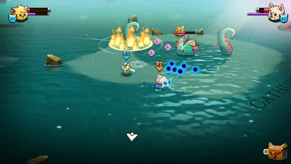 Otro detalle del juego Pawsome Pack: Cat Quest + Cat Quest 2 (ESP) para PlayStation 4