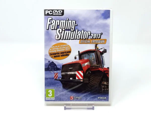 Portada de Farming Simulator 2013: Official Expasión (ESP) (Precintado) para PC, edición PAL España, nuevo