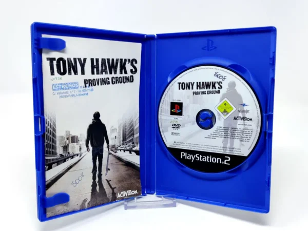 Interior del juego Tony Hawk's Proving Ground (ESP) (Rebajado) para PlayStation 2 con disco y manual